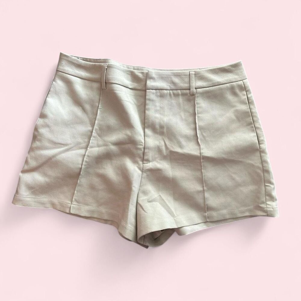 Commense White Dress Shorts
